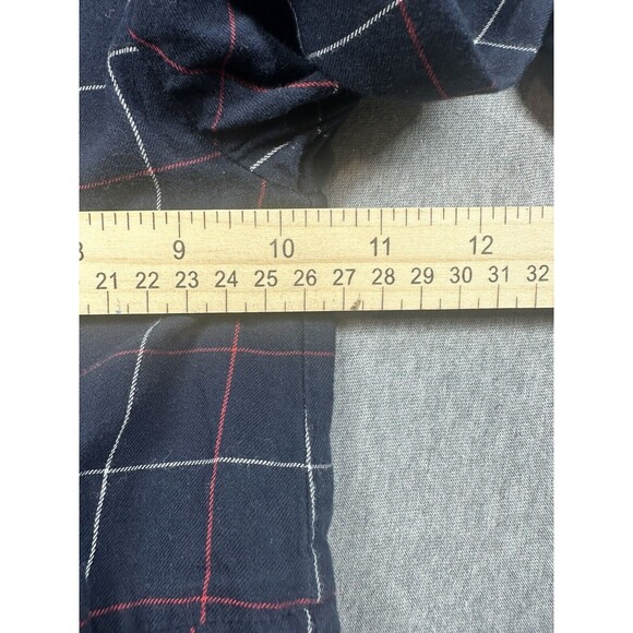 Jacadi Dress Infant Girls Size 5A Blue Plaid Long Sleeve - Picture 4 of 7